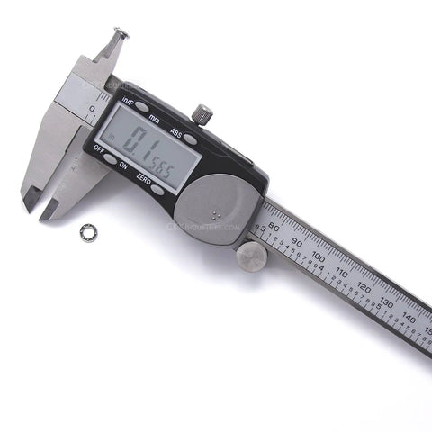 Micro Bearing Washers For Knife Pivots Dope Stainless Steel Universal Folding Knife Pivot Bearings Low Friction Upgrade For Repairs And Custom Builds 0.272 in OD washer measured with caliper