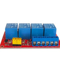 4 Channel 5V Relay Module With Optocoupler Isolation And High And Low Level Trigger Red Board for Arduino Raspberry Pi and DIY Projects
