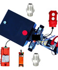 1200W 60V DC Hydraulic Power Unit With Remote Control Electric Lifting Platform Pump with gear pump and wired remote.