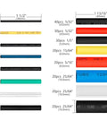 580 Pcs Heat Shrink Tubing Kit With 2 To 1 Shrink Ratio, 11 Sizes, And 6 Colors Assorted Sleeving Tube Wrap For DIY Electronics