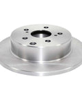 Professional Series Rear Solid Brake Rotor With Forged Flange For Precise Fit And ABS Signaling, stainless steel material