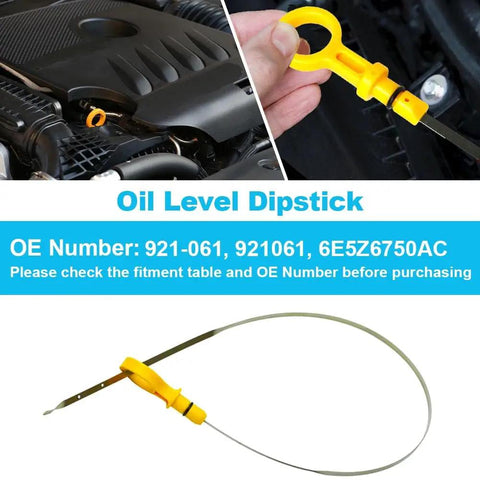 Ford Engine Oil Dipstick Replacement For Escape 2009 2012 Fusion 2006 2012 Lincoln Zephyr Mercury Mariner Milan 2006 2011 3.0L V6 OE 921061 6E5Z6750AC shown in use
