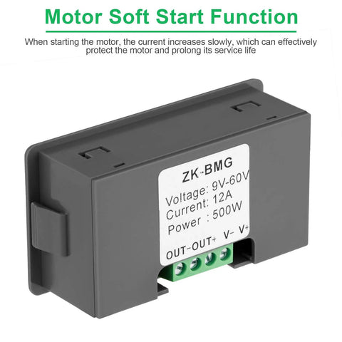 Beefed Up PWM DC Motor Speed Controller For 12V 24V 60V Up To 500W With Soft Start Protection And Signal Generator Driver Module Durable High Grade Circuit Board Easy Speed Regulation For Electric Motors