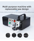 Built Tough Electric Terminal Crimping Machine Cold Crimp Pliers with replaceable jaws for versatile automotive wiring.