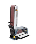 Rugged Belt And Disc Sander Combo For Woodworking With 4 By 36 Inch Belt And 6 Inch Disc Tilt Tables Featuring Dust Port