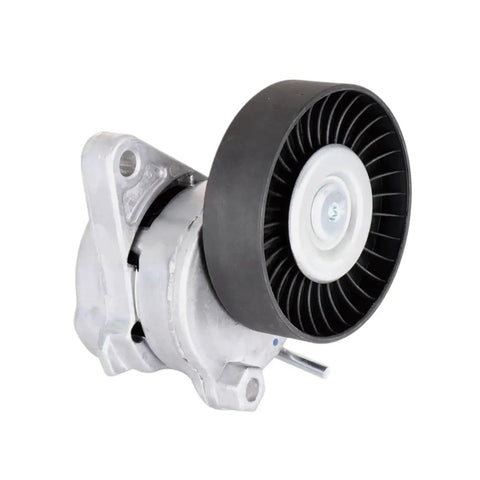 Upgrade Your Mercedes Benz With This Premium Belt Tensioner Idler Pulley Kit For W202 W203 W210 W211 Models To Stop Squeal And Keep Drive Smooth As Butter. black idler pulley with aluminum tensioner bracket