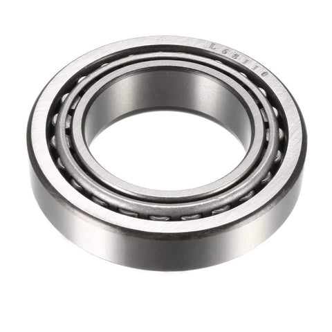 Two Piece Tapered Roller Bearing Cone And Cup Set for rotating systems support, bore 34.989mm, OD 59.131mm, width 15.875mm, 2 pack.