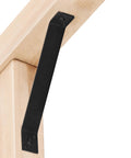 Four Pack Inside Mount Forty Five Degree Angle Brackets For Post Pergola Wooden Beams Shelves And Furniture Support Thirteen And Three