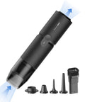 Cordless Handheld Vacuum Cleaner Four In One Air Duster And Desk Vacuum With 15000Pa Suction Portable Vortex Power attachments