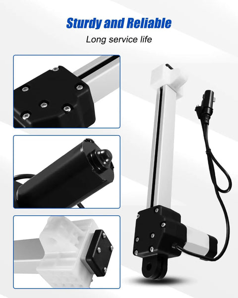 Recliner Linear Actuator Kit Fit For Kaidi Motor KDPT007 115 226mm Stroke Built For Power Recliner Sofa Lift Chairs Replacement