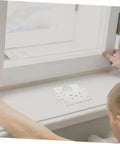 Cabinet Hinge Repair Plate For Easy DIY Door Fixes Quick Install Plate For Cabinet Doors Safe Rounded Edges on windowsill