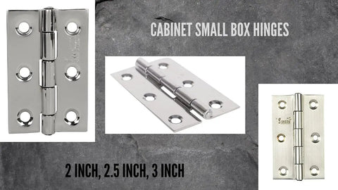 Built Tough Stainless Steel Continuous Hinge With Slick Mirror Finish Heavy Duty Folding Cabinet Hardware For Cupboards Pianos And Wood Box Doors featuring 2, 2.5, and 3-inch sizes.