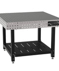 Pro Shop Quality Welding Fixture Table Built Like A Tank With Precision Laser Cut Holes 48X48 Inch Heavy Duty Steel Workbench.
