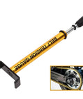 Heavy Duty Belt Tension Gauge Tool with L Shaped Pad Adjustable Up To 10 Pounds for Motorcycle and Car Belts Fast Readout Easy To Use