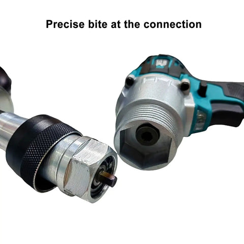 GFJYKDL Cordless Electric Oil Drum Sealer, Automatic Crimper Tool For 200L Barrels, detail of precise connection with metal parts.