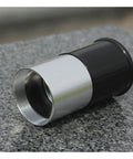Universal 3 Piece 0.965 Inch 24.5mm Telescope Eyepiece Set, silver and black eyepiece on grey surface, multi coated for astro photography
