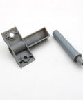10 Pack Cabinet Door Stop Dampers Soft Close Quiet Closers for Kitchen and Bathroom Cabinets, ABS Plastic, Gray Finish, Easy Install