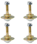 4Pcs Rocking Chair Bearing Connectors Kit M8x55mm Heavy Duty Metal Hardware Screws And Fittings For Furniture
