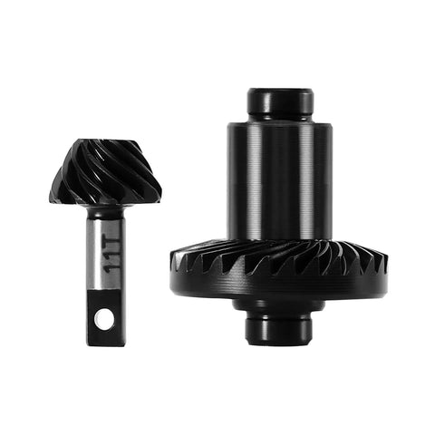 11 To 28T Helical Axle Gear Set For 1 To 18 HPI Venture 18 Upgrade, Beefy Steel Alloy 20CrMo Reinforced Construction close-up