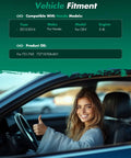 Smiling person in a Honda CR-V, highlighting compatibility for Rear Right Power Window Regulator Replacement 2012-2016 models.