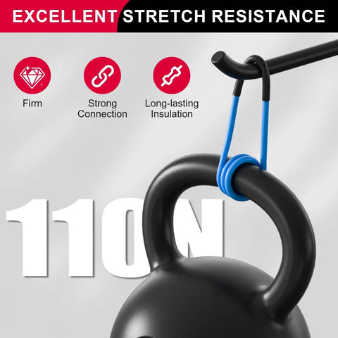 230 Pcs 3 To 1 Heat Shrink Tubing Kit With 8 Sizes, Adhesive Lined Marine Grade Shrink Wrap showing stretch strength with 110N weight