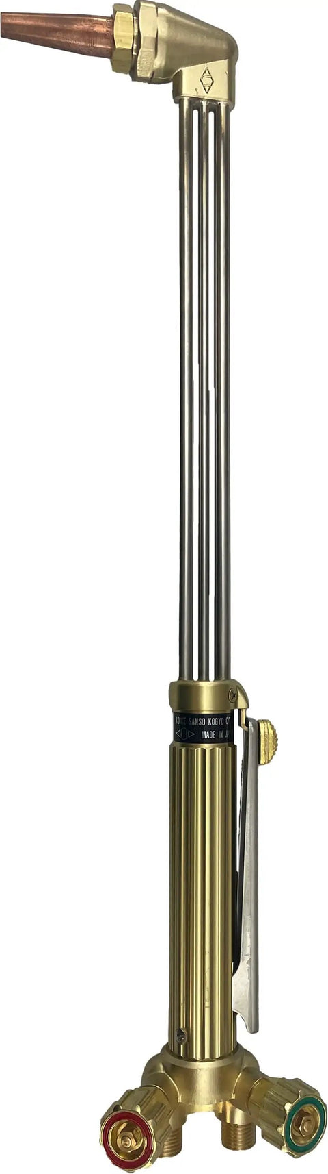 Beefed Up Medium Duty Hand Torch For Industrial Cutting And Welding With Interchangeable Tips Rugged Construction Safety Features