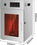 Game Changing Commercial Food Dehydrator Rocking A Sleek Rotary Drum Built Tough From Stainless Steel With Bulletproof Digital Controls.