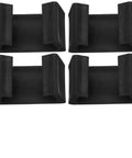 4 Pack Black Plastic Sectional Couch Clips Keep Your Sofa Secure And Stay Put With Easy To Use Design Leaving No Trace