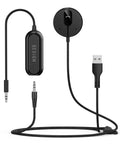 Bluetooth Car Kit With Wireless Aux Receiver For Hands Free Calling And Music Streaming Ground Loop Noise Filter Upgraded To Version 5.3
