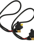 Two Pack Motorcycle Brake Light Switch With Micro Button Power Cutoff Rock Solid Copper And Plastic Build Easy Install
