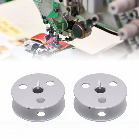 Rock Solid Game Changing Precision Aluminum Bobbins For Durkopp 1767 767 867 887 Industrial Sewing Machines 2 Pack Cnc Machined Heavy Duty High Speed lightweight thread spools for industrial sewing machines
