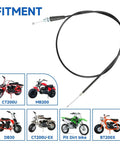 Throttle Cable For Predator 212cc 200cc 196cc Mini Bike Engines And Coleman CT200U MB165 MB200 Heat Warrior overview