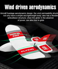 KF606 RC Plane For Newbies With Three Batteries 2 4 GHz Remote Control Airplane showing wind driven aerodynamics in flight