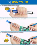 Step-by-step guide using Desoldering Vacuum Pump Solder Sucker Kit 3 Pack with one-handed operation on a circuit board