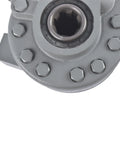 Close-up of 16.6 GPM Hydraulic Pump and Motor Pack for Beefy Lifts and Machinery, 540 RPM, 2250 PSI, SAE 12 Outlet SAE 16 Inlet