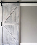 Four Pack 6 Inch Recessed Pocket Door Handles Flush Pulls For Sliding Barn Doors Pocket Doors Closets Cabinets And Drawers Matte Black Stainless Steel Hardware Space Saving Snag Free on gray barn door