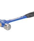 Beefy Heavy Duty Steel Eagle Curved Claw Hammer With Shock Block For Tough Framing 20 Oz Rust Resistant Powder Coat Finish Made In The USA Built To Last R999 VN11200, shown with steel head and non-slip handle.