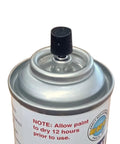 Microwave Cavity Spray Paint 6oz can top view with detailed nozzle for easy application.