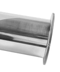 Stainless steel component of Heavy Duty Granite Umbrella Stand With Windproof Adjustable And DIY Friendly Industrial Grade Outdoor Umbrella Base For Patio Or Deck Stainless Steel And Granite Construction For Maximum Stability