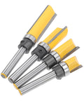 6mm Flush Trim Router Bit Bearing Cutter Delivers Dead Nuts Precision For Woodworking Engraving Grooving For Solid Wood