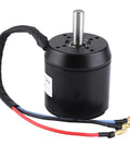 Premium Brushless Hub Motor For Electric Skateboards And Scooters Featuring Sensorless Control And 3000 Watt Power 170 KV Rating close-up view with wiring connections