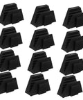 12 Piece Modular Wrench Rack Organizer Tray For Wrenches Space Saving Plastic Garage Organizer For Tool Storage Durable Wrench Holder