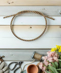 Replacement Control Cable for Riding Lawn Mowers and Tractors 100cm Iron Shaft Core with garden tools and flowers