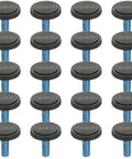 Beefy Heavy Duty Adjustable Furniture Leveling Feet Set M8 Threaded Screws For Tables And Chairs ABS And Iron Construction Anti Friction Design For Stable No Slip Sturdy Support, 16 pcs