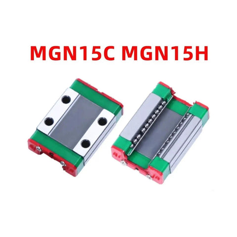 Rock Your Build With High Precision Linear Guide Rail Kit Including MGN15C Block And MGW15H Runner For CNC motion, shown closed and open