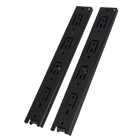 Beefy 12 Inch Drawer Slides Full Extension Side Mount With Double Ball Bearings for kitchen cabinets, heavy duty steel rails