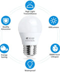 Led Refrigerator Light Bulb 4 Watt Waterproof Freezer Light Bulbs A15 E26 Medium Base Appliance Fridge Light Bulb