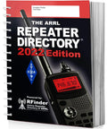 Repeater Directory 2022 Edition for Ham Radio Enthusiasts On Air Repeater Guide cover with spiral binding and radio graphic