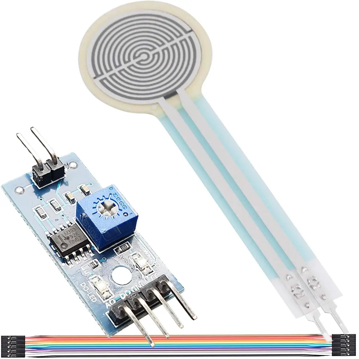 Thin Film Pressure Sensor FSR402 for Arduino