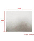 Five Pack Microwave Mica Sheets Built For High Temperature Insulation And Waveguide Covers 150x120mm